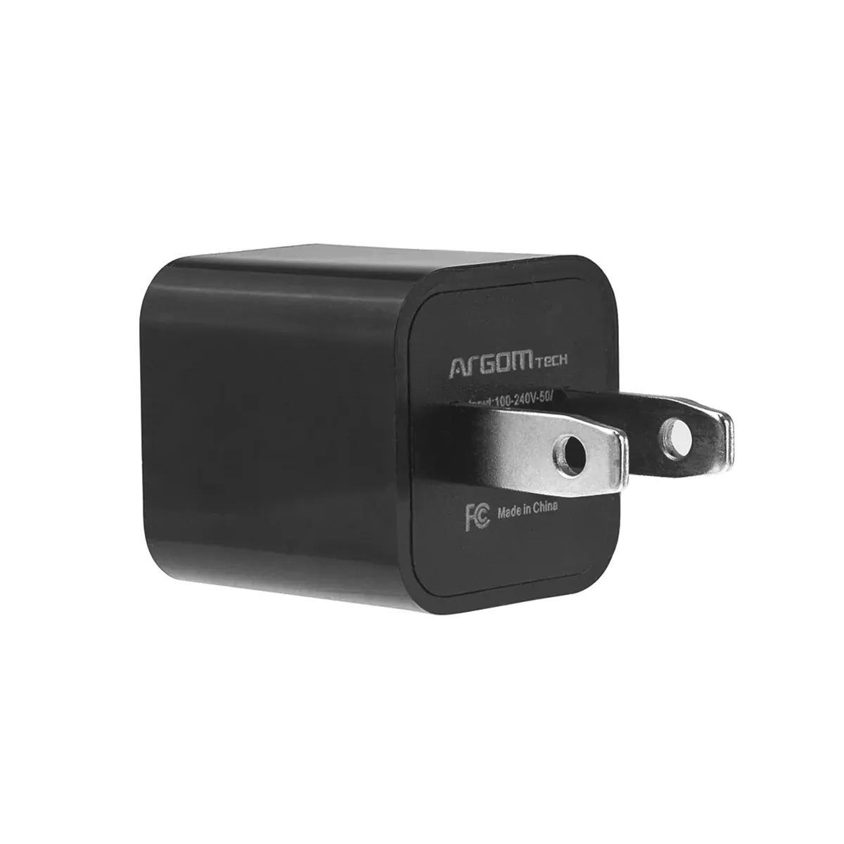 ADAPTADOR ARGOM USB WALL CHARGER 1 A