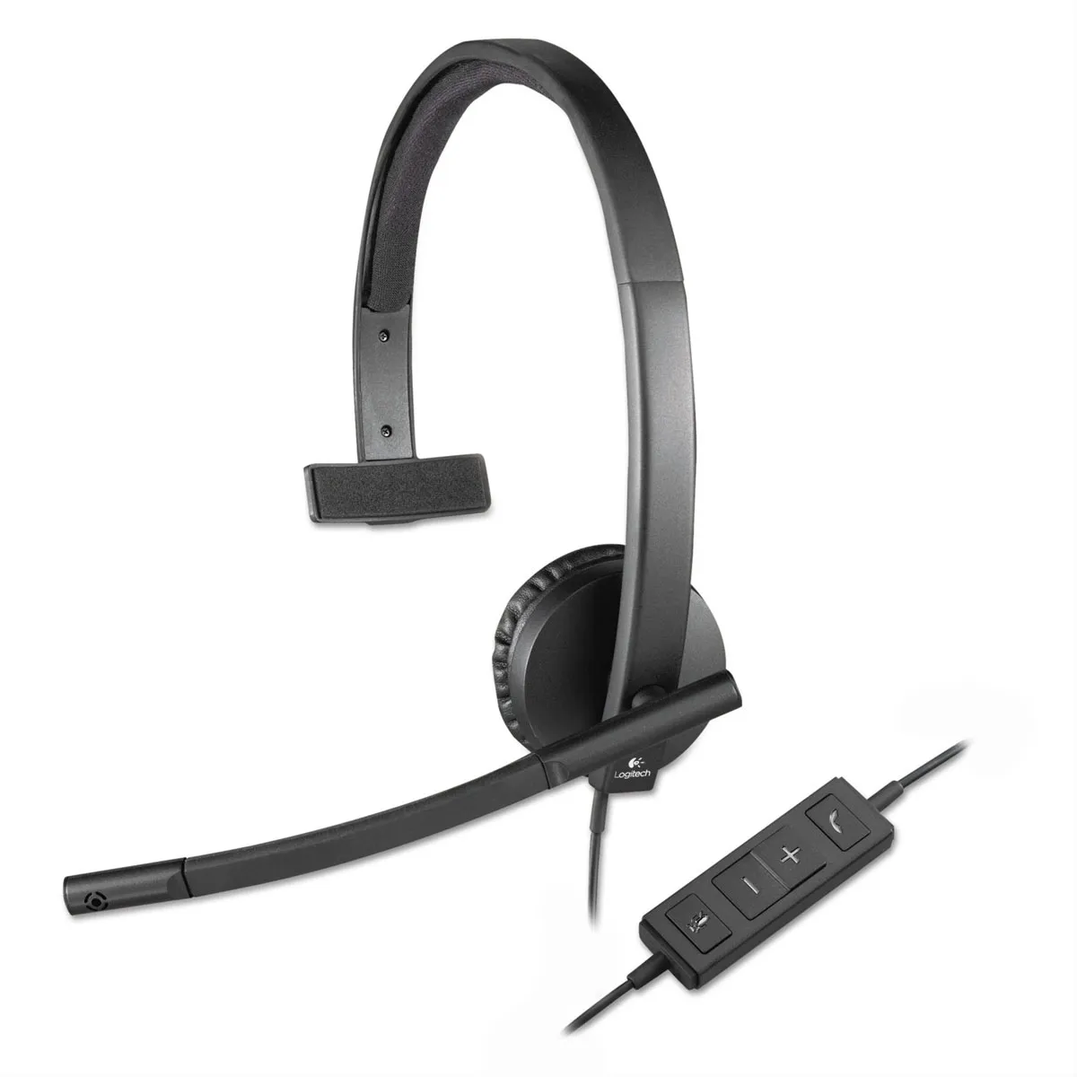 HEADSET LOGITECH H570E NEGRO MONOAURAL ALAMBRICO USB SUPRESIÓN RUIDO