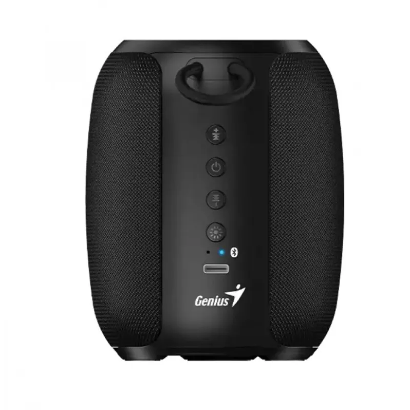 PARLANTE GENIUS PORTATIL SP-915T 5w bluetooth LED-RGB NEGRO