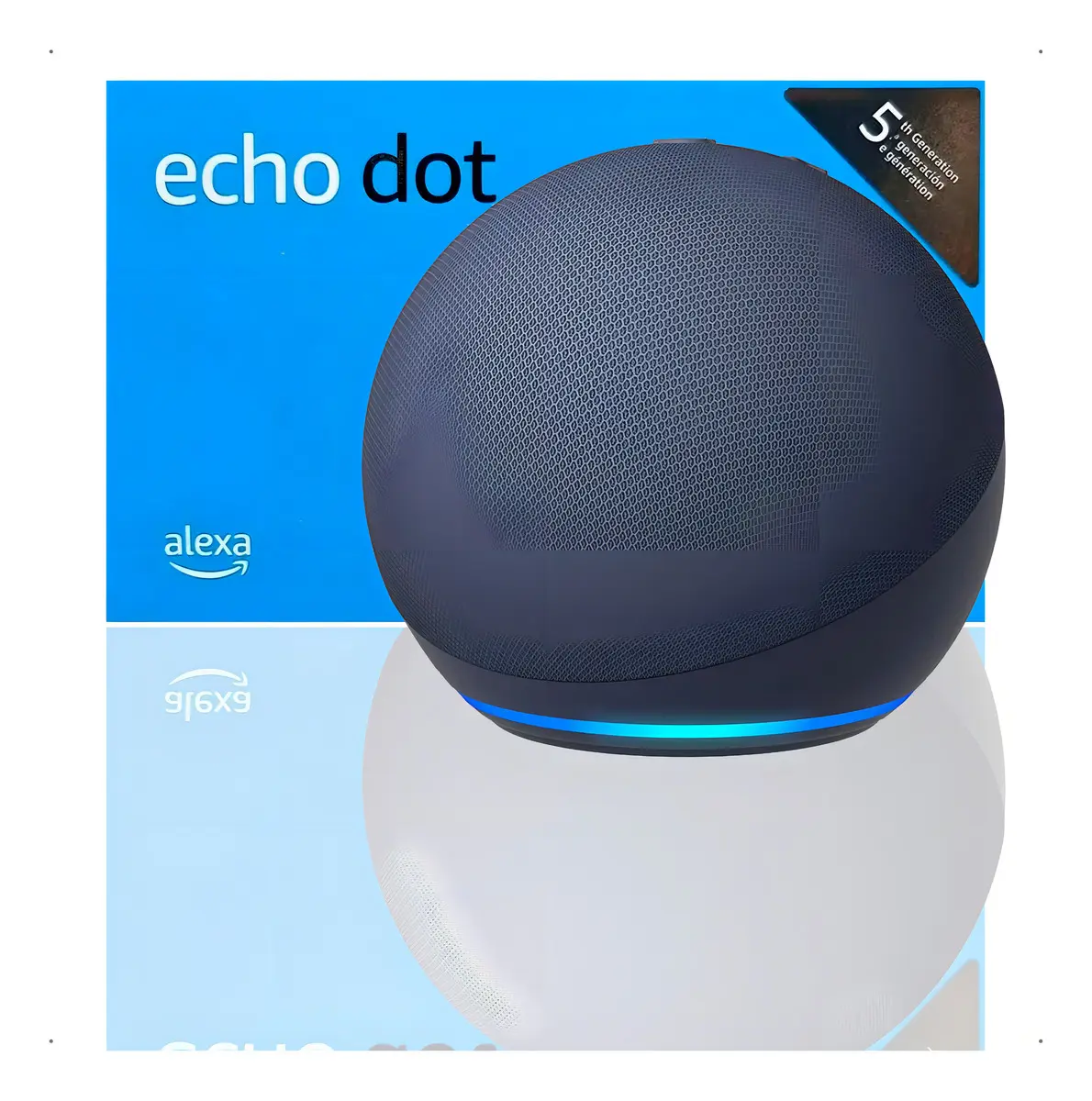 PARLANTE ECHO DOT 5TA. GEN. INTELIGENTE CON ALEXA AZUL