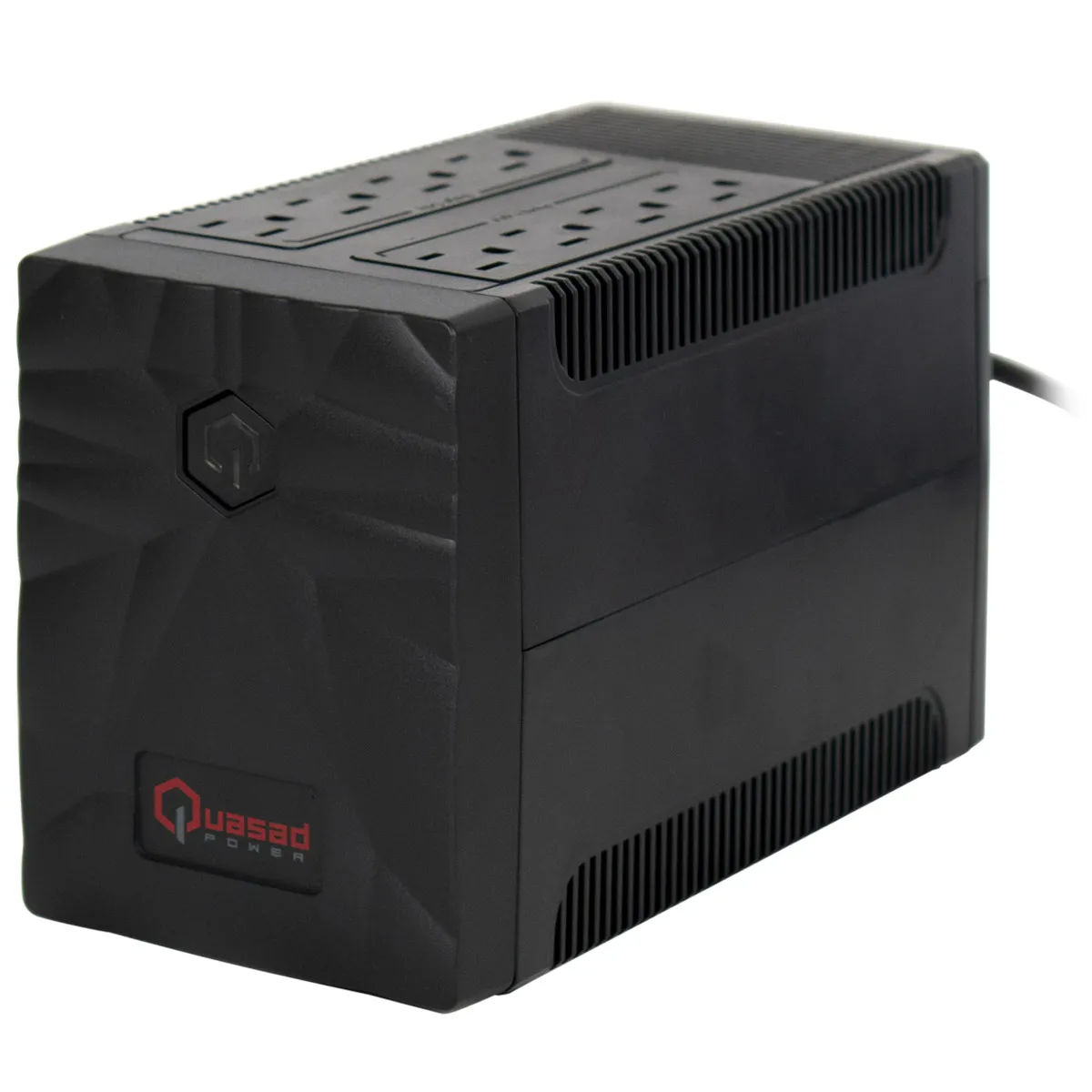 UPS QUASAD 500VA 250W 8 OUTLETS 4UPS-4SURGE W-AVR I-342